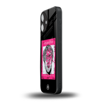 scribbled david michelangelo back phone cover | glass case for iphone 16