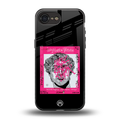 scribbled david michelangelo back phone cover | glass case for iphone 16e