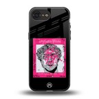 scribbled david michelangelo back phone cover | glass case for iphone 16e