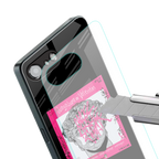 scribbled david michelangelo back phone cover | glass case for iphone 16e