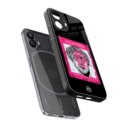 scribbled david michelangelo back phone cover | glass case for nothing phone 2