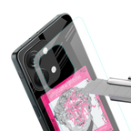 scribbled david michelangelo back phone cover | glass case for oneplus nord 3