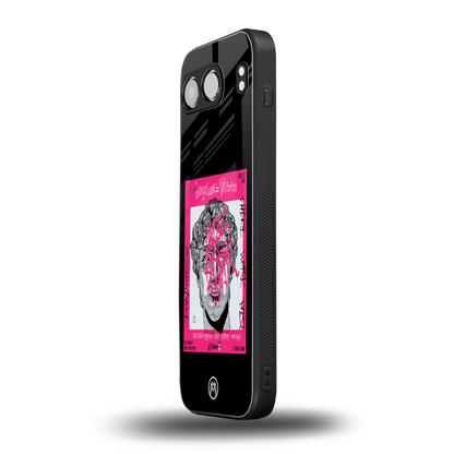scribbled david michelangelo back phone cover | glass case for oneplus nord 4