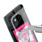 scribbled david michelangelo back phone cover | glass case for oneplus nord ce 3