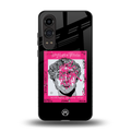 scribbled david michelangelo back phone cover | glass case for oneplus nord ce 4 lite