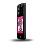 scribbled david michelangelo back phone cover | glass case for oneplus nord ce 4 lite