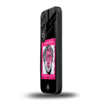 scribbled david michelangelo back phone cover | glass case for oneplus nord ce 4