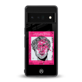 scribbled david michelangelo back phone cover | glass case for google pixel 6 pro