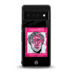 scribbled david michelangelo back phone cover | glass case for google pixel 6 pro