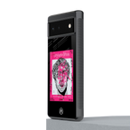 scribbled david michelangelo back phone cover | glass case for Google Pixel 6A