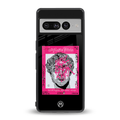 scribbled david michelangelo back phone cover | glass case for google pixel 7 pro