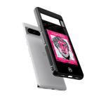scribbled david michelangelo back phone cover | glass case for google pixel 8 pro