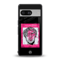 scribbled david michelangelo back phone cover | glass case for Google Pixel 8