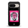 scribbled david michelangelo back phone cover | glass case for google pixel 9