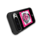 scribbled david michelangelo back phone cover | glass case for google pixel 9 pro