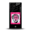scribbled david michelangelo back phone cover | glass case for samsung galaxy s25 ultra