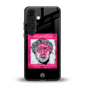 scribbled david michelangelo back phone cover | glass case for samsung galaxy s24 plus