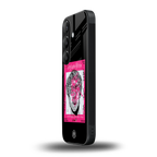 scribbled david michelangelo back phone cover | glass case for samsung galaxy s24 fe