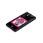 scribbled david michelangelo back phone cover | glass case for samsung galaxy s24