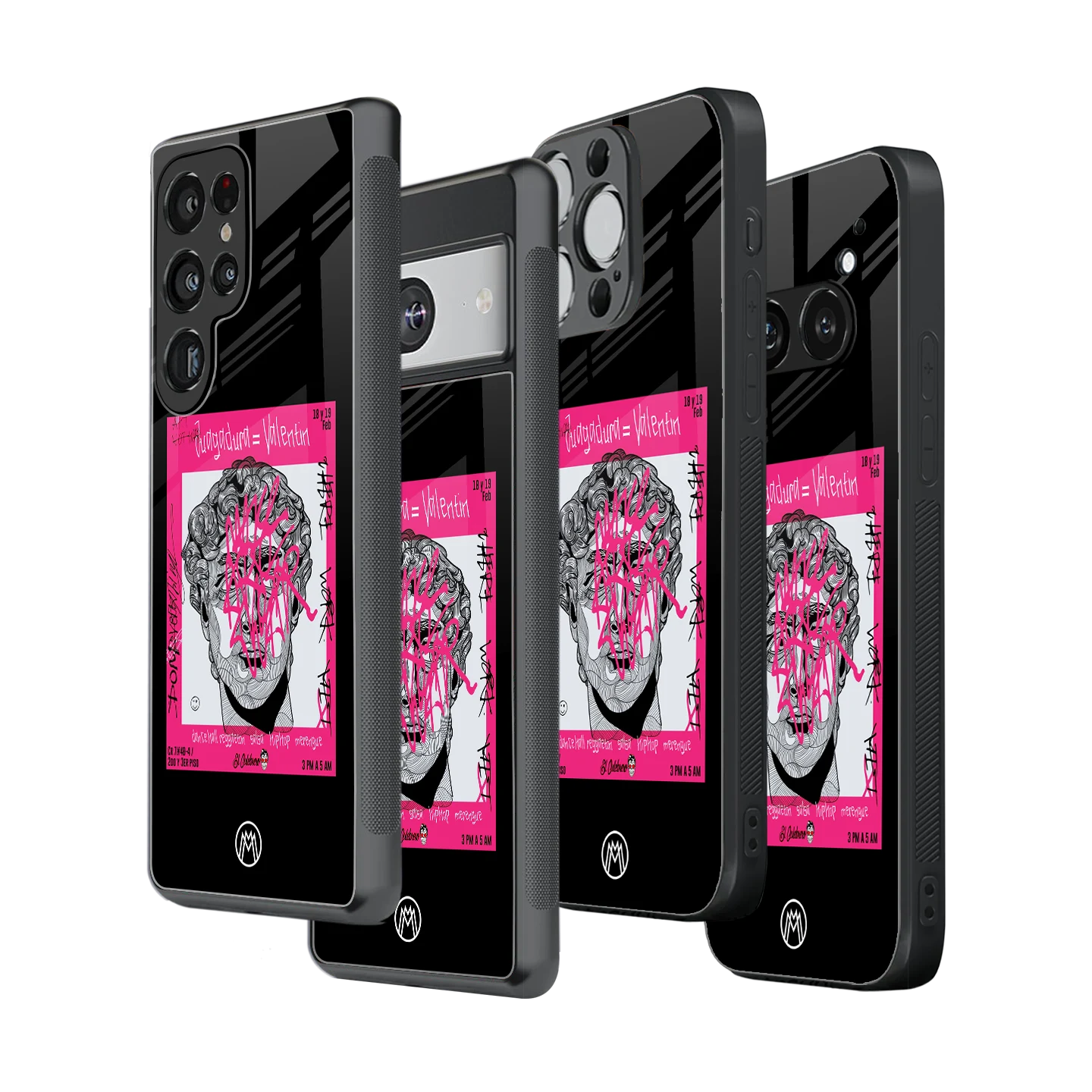 Stylish Glass Back Case for All Smartphones – iPhone, Samsung, OnePlus, Pixel, Redmi, Oppo, Vivo, Motorola
