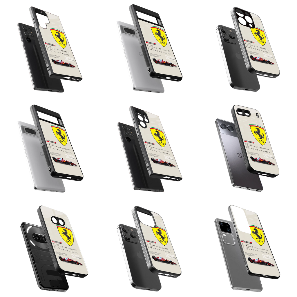 Durable Glass Back Mobile Case for iPhone, Samsung, OnePlus, Google Pixel, Redmi, Vivo, Oppo