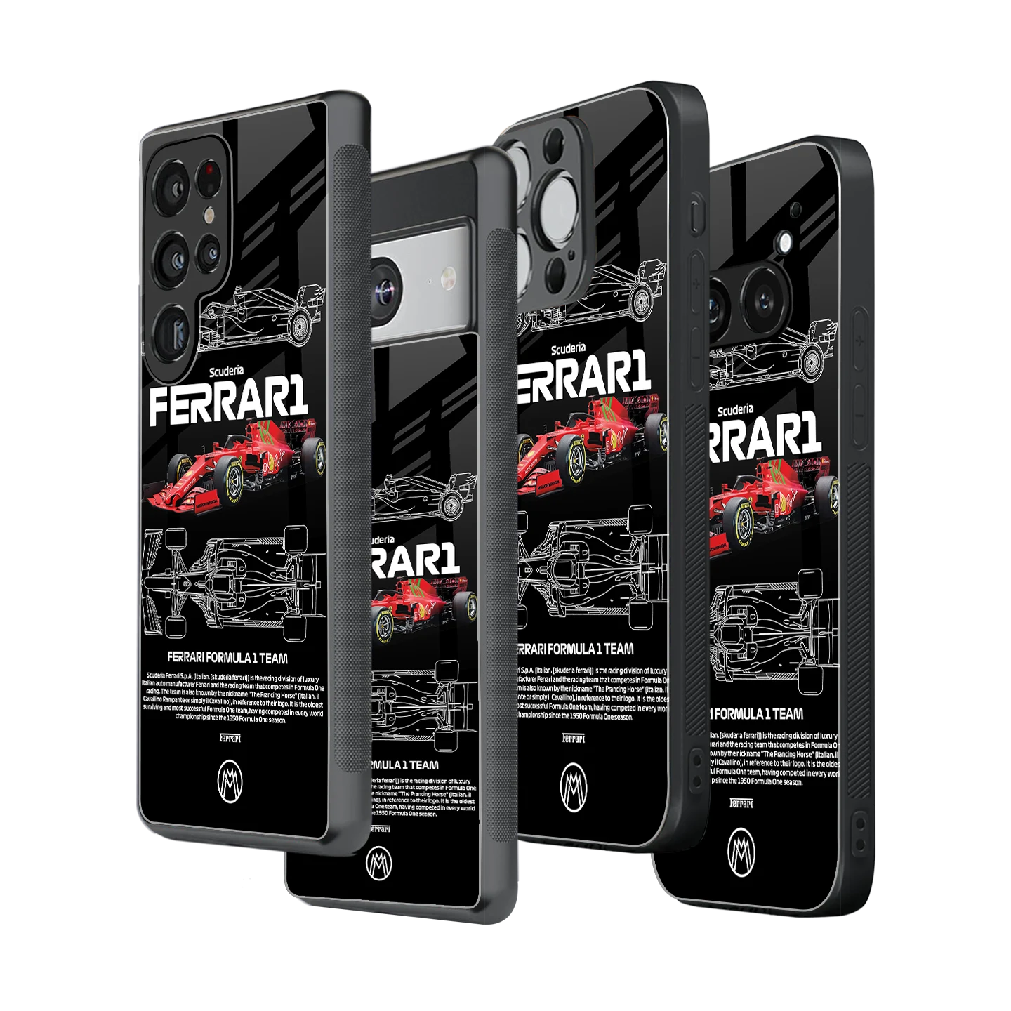 Stylish Glass Back Case for All Smartphones iPhone, Samsung, OnePlus, Pixel, Redmi, Oppo, Vivo, Motorola