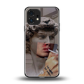 sculpted smoke back phone cover | glass case for nothing phone 1