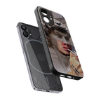 sculpted smoke back phone cover | glass case for nothing phone 1
