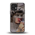 sculpted smoke back phone cover | glass case for nothing phone 2
