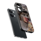 sculpted smoke back phone cover | glass case for oneplus nord 3