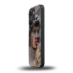sculpted smoke back phone cover | glass case for oneplus nord 3
