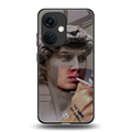 sculpted smoke back phone cover | glass case for oneplus nord ce 3
