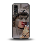 sculpted smoke back phone cover | glass case for oneplus nord ce 4 lite