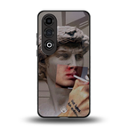 sculpted smoke back phone cover | glass case for oneplus nord ce 4