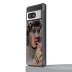 sculpted smoke back phone cover | glass case for Google Pixel 8