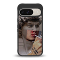 sculpted smoke back phone cover | glass case for google pixel 9