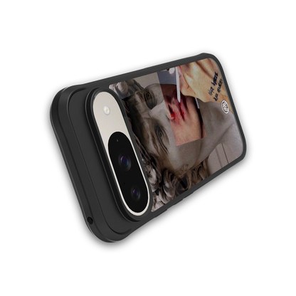 sculpted smoke back phone cover | glass case for google pixel 9