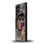 sculpted smoke back phone cover | glass case for samsung galaxy s23 ultra