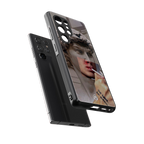 sculpted smoke back phone cover | glass case for samsung galaxy s25 ultra