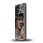 sculpted smoke back phone cover | glass case for samsung galaxy s25 ultra