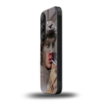 sculpted smoke back phone cover | glass case for samsung galaxy s24 plus