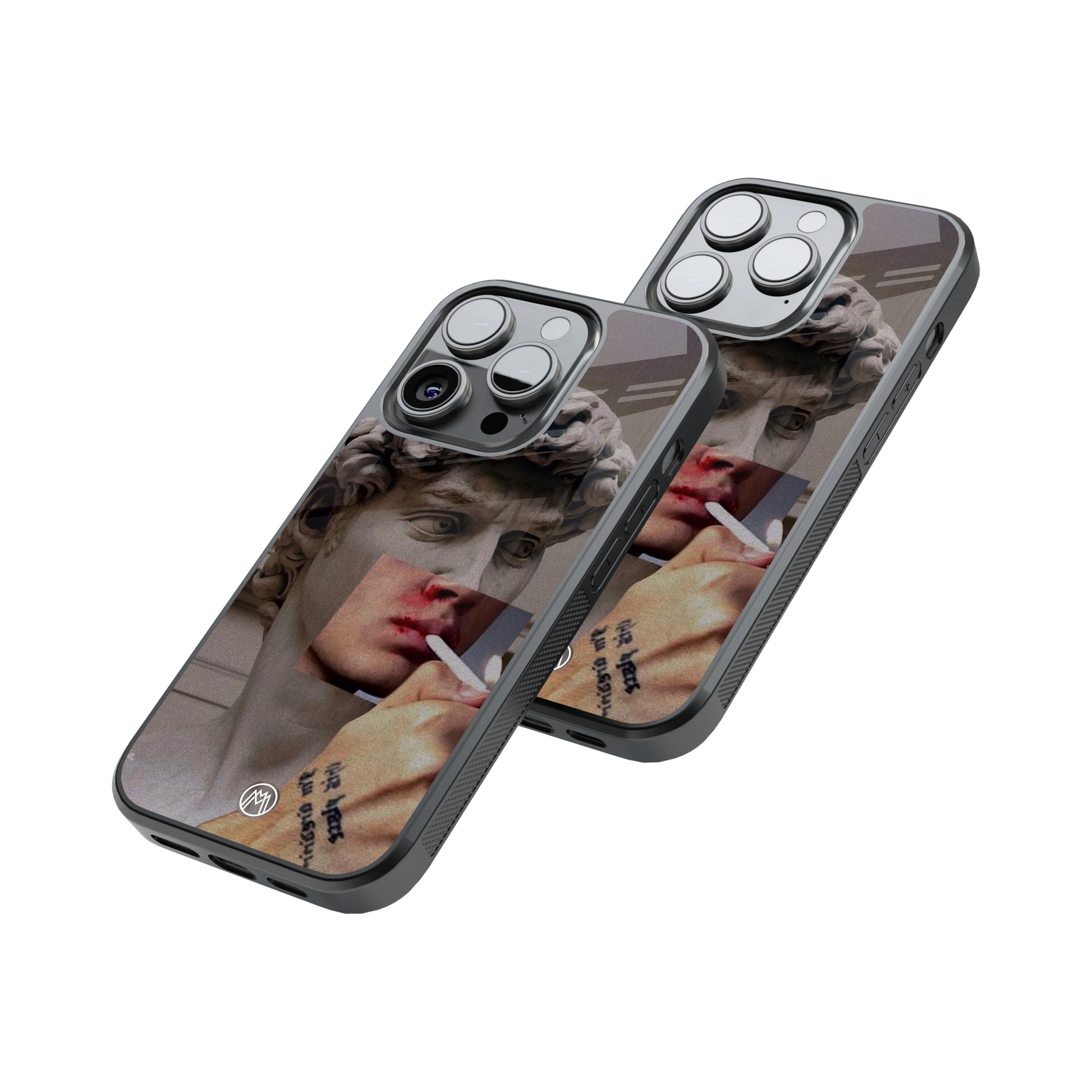 Protective Glass Back Phone Case Compatible with iPhone, Samsung, OnePlus, Pixel & More