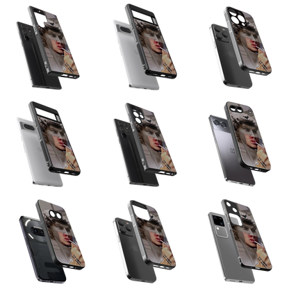 Durable Glass Back Mobile Case for iPhone, Samsung, OnePlus, Google Pixel, Redmi, Vivo, Oppo