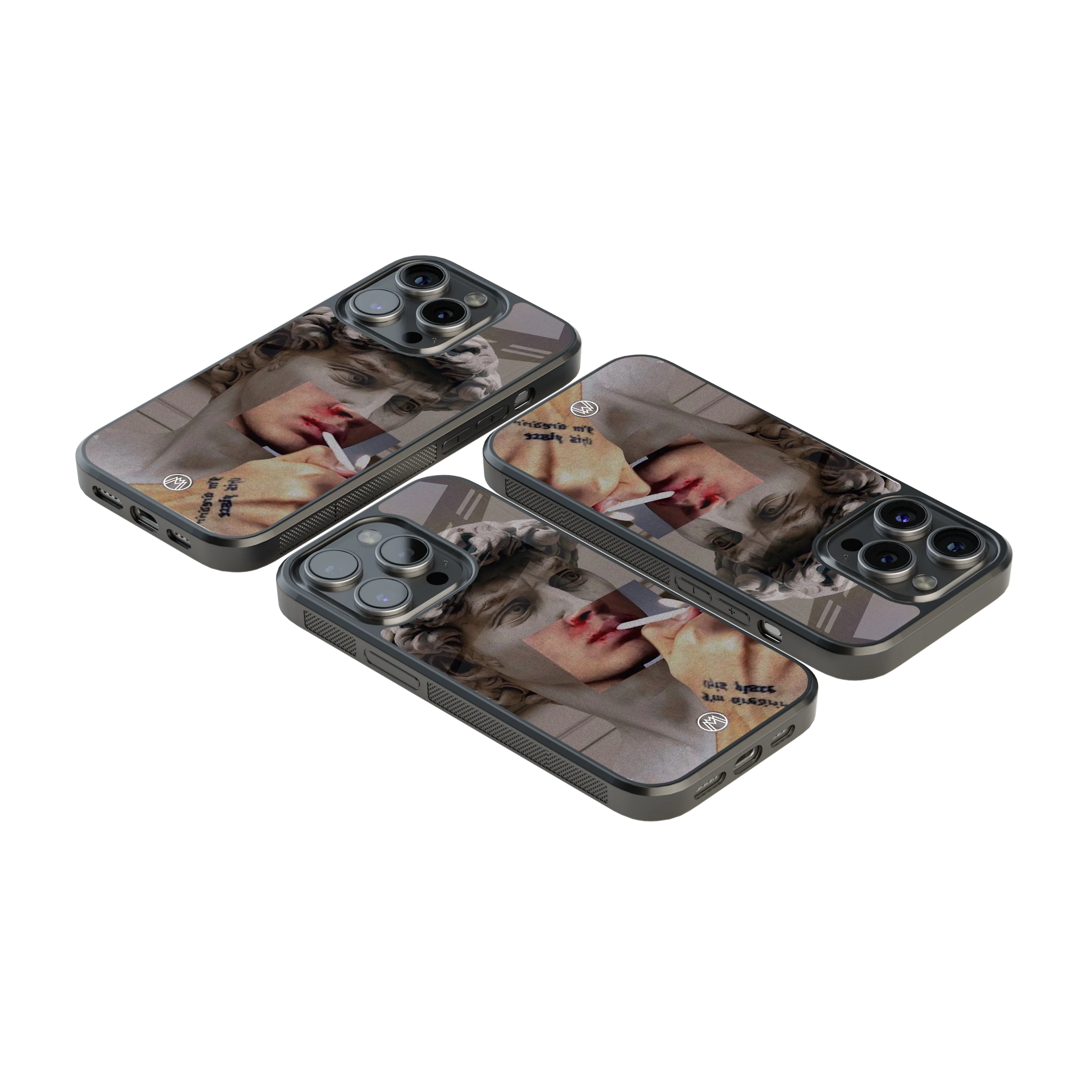 Luxury Glass Back Mobile Cover for iPhone, Samsung Galaxy, OnePlus, Pixel, Redmi & More