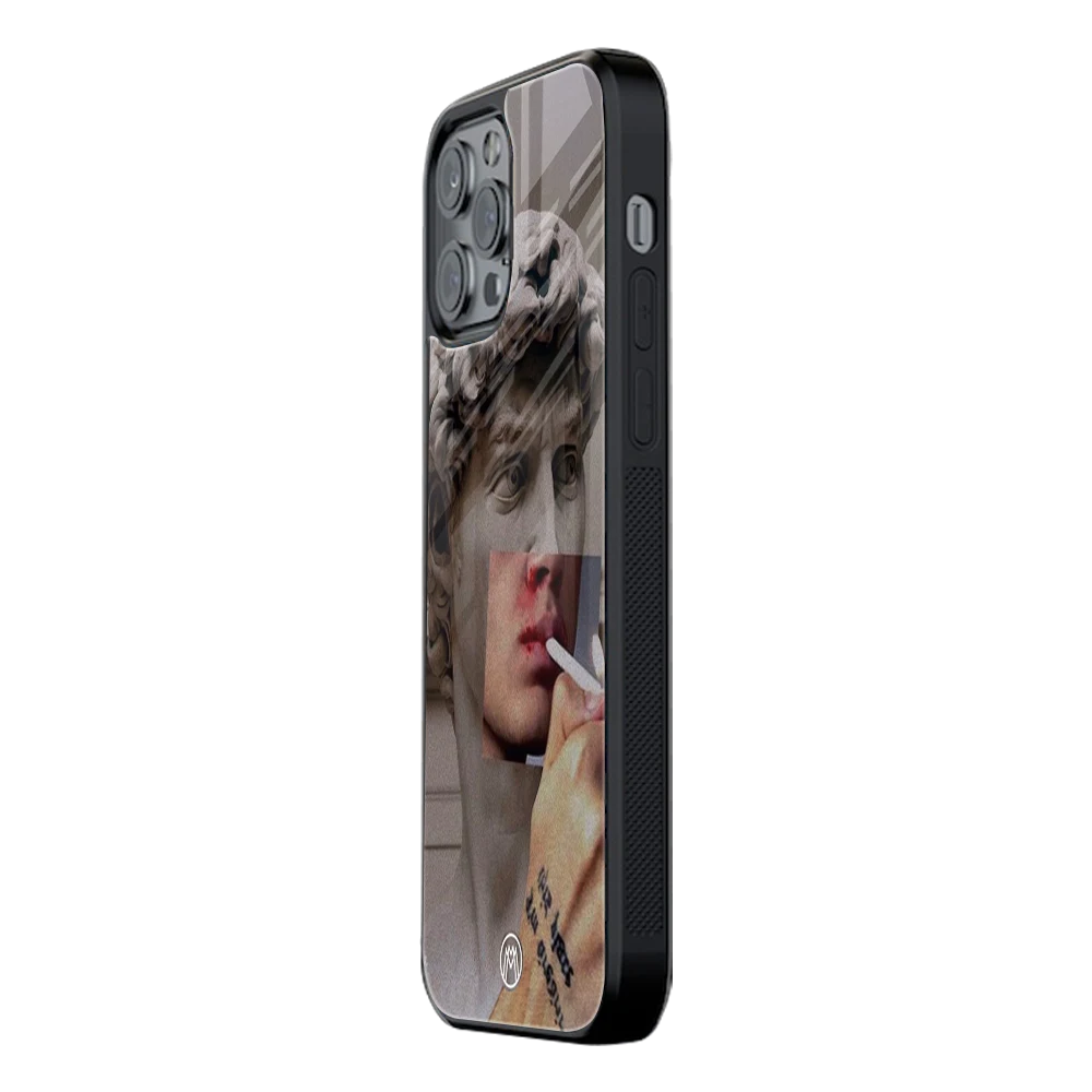 Slim Glass Back Phone Case for Multiple Brands – iPhone, Samsung, Redmi, OnePlus, Oppo, Vivo