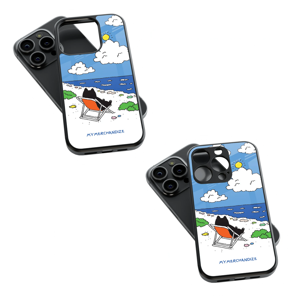 Trendy Glass Back Mobile Case for iPhone, Samsung, Redmi, OnePlus, Google Pixel, Motorola