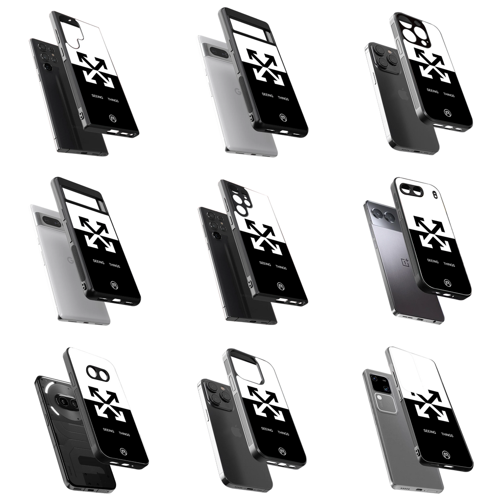 Durable Glass Back Mobile Case for iPhone, Samsung, OnePlus, Google Pixel, Redmi, Vivo, Oppo