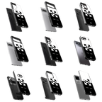Durable Glass Back Mobile Case for iPhone, Samsung, OnePlus, Google Pixel, Redmi, Vivo, Oppo