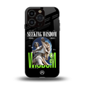 seeking wisdom back phone cover | glass case for iphone 13 pro