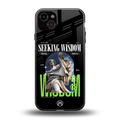 seeking wisdom back phone cover | glass case for iphone 14 plus